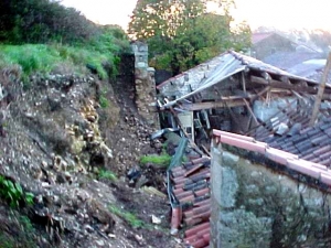 La parcelle 138 est celle qui nous coûtera si cher par la suite (effondrement de la grange de Mr PASQUET) (Archives Mairie)