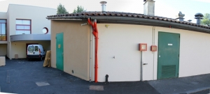 Le local chaufferie de l'école maternelle (Ph. G. B.)