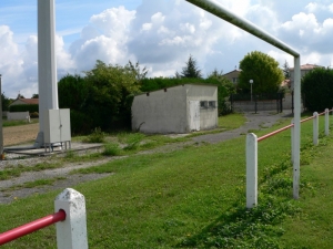 Les anciens vestiaires du foot (Ph. G. B.)