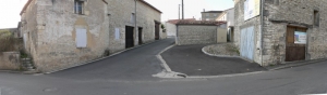 Panorama rue du Parc en 2008 qui aboutit en face la boulangerie VIEUILLE (Ph. G. BRANCHUT)