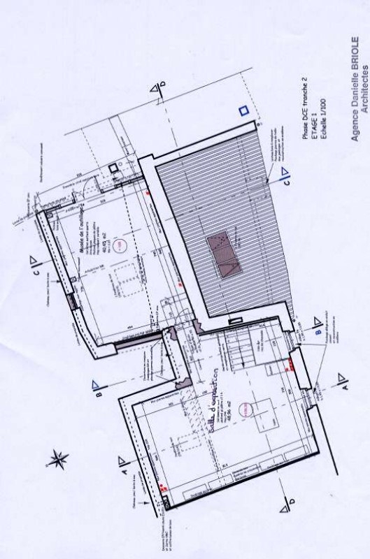 Plan du rez-de-chaussée (Archives Mairie)