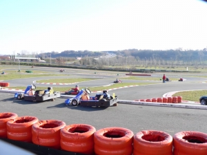 Vue d'une partie de la piste de Karting de la Zac des Montagnes (Ph. G. B.)